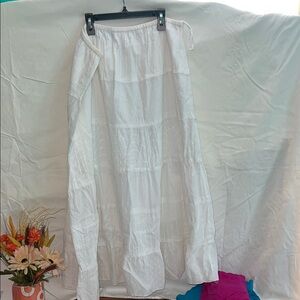 Chic White Maxi Skirt for Women